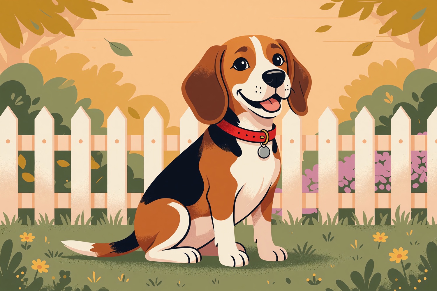 A postcard front: Rosie